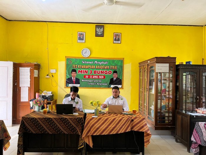 MIN 3 Bungo Gelar Tes Kemampuan Akademik (TKA) Tahun 2026