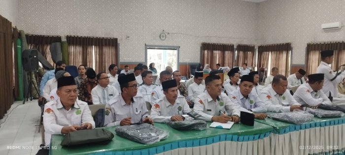Wujudkan Madrasah Berkualitas, Kepala MIN 3 Bungo Hadiri Rakor PHTC Revitalisasi Madrasah di Kemenag Bungo