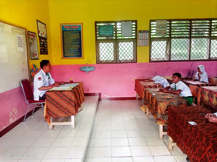 Siswa MIN 3 Bungo Semangat Jalani Ujian Hari Kedua
