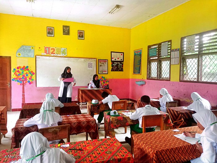 Semangat Hari Pertama: Siswa MIN 3 Bungo Ikuti Ujian Madrasah Berstandar Nasional